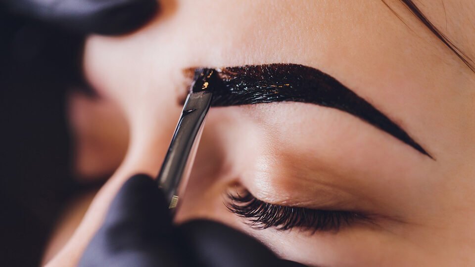 краска для бровей
